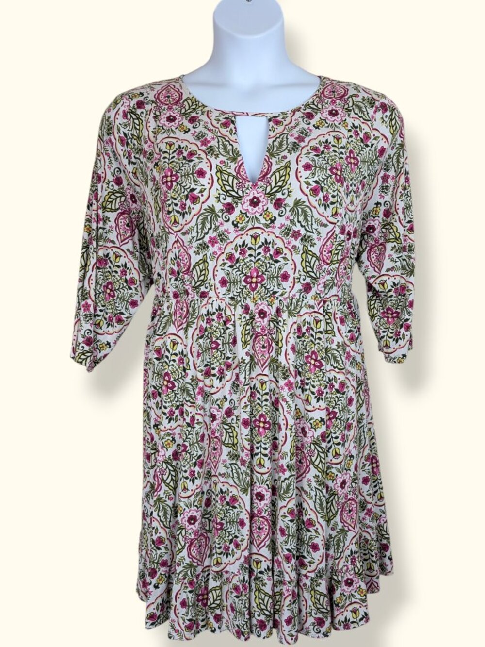Torrid Floral Challis Skater Dress